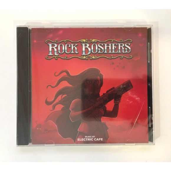 Rock Boshers By Electric Cafe Soundtrack CD - Limited Run Games - New Sealed - Picture 1 of 2